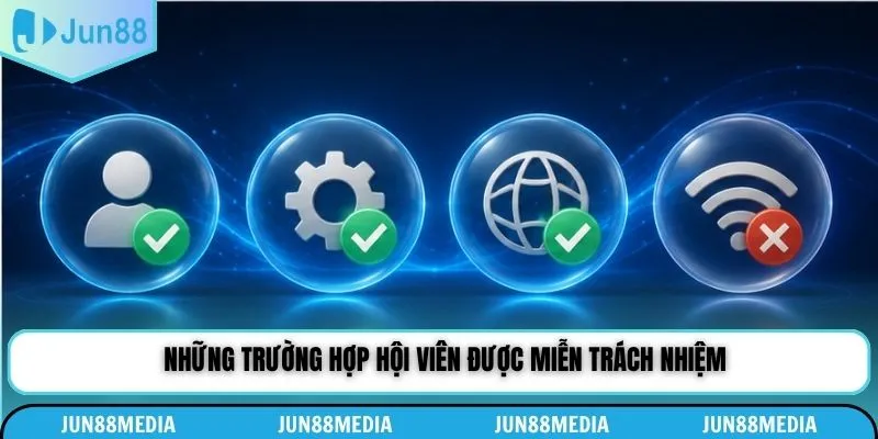 Những trường hợp hội viên được miễn trách nhiệm