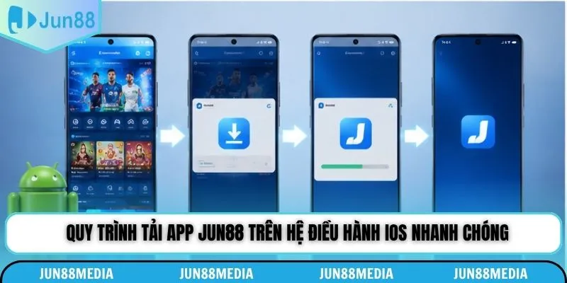 Quy trình tải app Jun88 trên hệ điều hành iOS nhanh chóng
